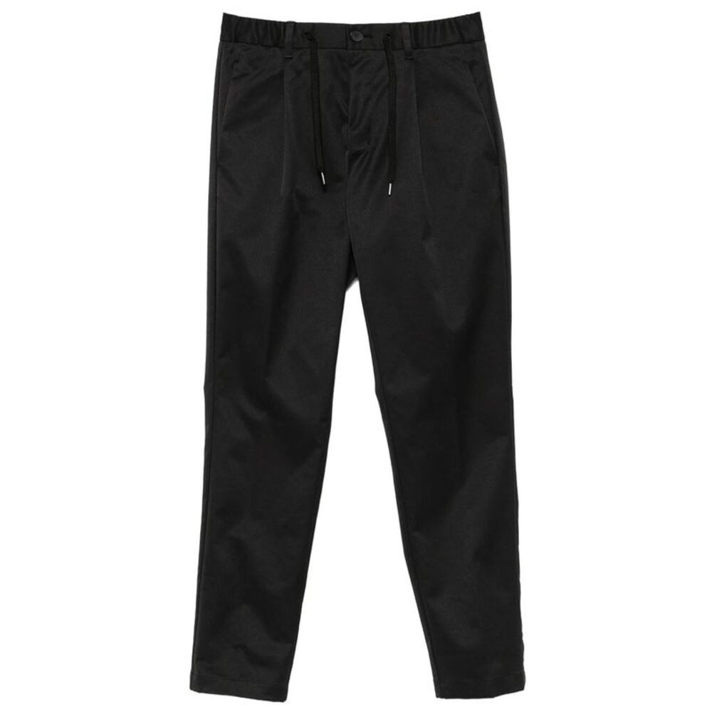 Herno Men Drawstring-Waistband Tapered Leg Trousers